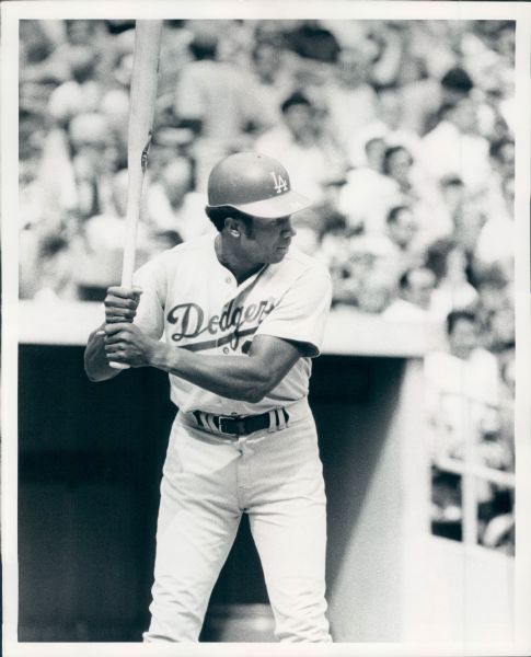 1972 Frank Robinson Los Angeles Dodgers "The Sporting News Collection Archives" Original Type 1 8"x10" Photos - Lot of 2 - (Sporting News Collection Hologram/MEARS Type 1 Photo LOA)