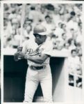 1972 Frank Robinson Los Angeles Dodgers "The Sporting News Collection Archives" Original Type 1 8"x10" Photos - Lot of 2 - (Sporting News Collection Hologram/MEARS Type 1 Photo LOA)