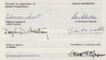 1972 Ray Nitschke Green Bay Packers Signed Publishing Agreement For Mean on Sunday Book, Also Signed by Author Robert Wells - JSA 