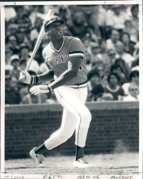1977 Willie McCovey San Francisco Giants "The Sporting News Collection Archives" Original Type 1 8"x10" Photo (Sporting News Collection Hologram/MEARS Type 1 Photo LOA)