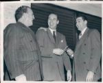 1945-57 Bob Feller Cleveland Indians The Sporting News Collection Archives Original Type 1 Photo - Lot of 5 (Sporting News Collection Hologram/MEARS Type 1 Photo LOA)