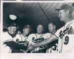 1958-61 Milwaukee Braves The Sporting News Collection Archives Original Type 1 8 x 10 Photo - Lot of 4 (Sporting News Collection Hologram/MEARS Type 1 Photo LOA)