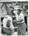1980 Fredbird St. Louis Cardinals Mascot "The Sporting News Collection Archives" Original Type 1 8" x 10" Photo (Sporting News Collection Hologram/MEARS Type 1 Photo LOA)