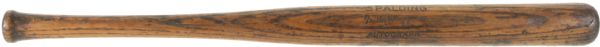 1912-20 Miller Huggins Spalding Signature Model Bat - New York Yankees  (MEARS LOA) 