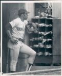1973 Willie Mays New York Mets "The Sporting News Collection Archives" Original Type 1 8"x10" Photo (Sporting News Collection Hologram/MEARS Type 1 Photo LOA)