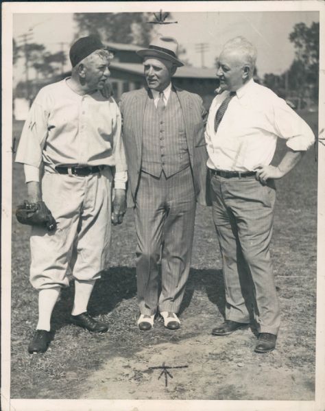 1936 Clark Griffith Washington Senators Owner "The Sporting News Collection Archives" Original Type 1 7" x 9" Photo (Sporting News Collection Hologram/MEARS Type 1 Photo LOA)