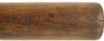 1929 Frank Chance  Reach Side Written Bat - Chicago Cubs -  (MEARS LOA)