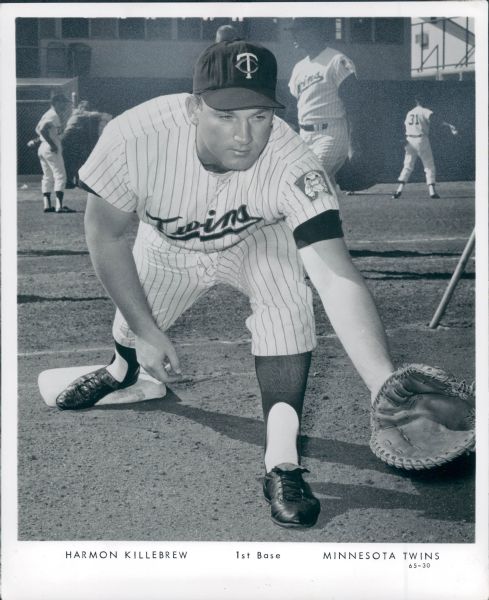 1965 Harmon Killebrew Minnesota Twins "The Sporting News Collection Archives" Original Type 1 8"x10" Photo (Sporting News Collection Hologram/MEARS Type 1 Photo LOA)