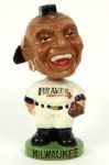 1963-65 Milwaukee Braves Green Base Bobblehead Nodder