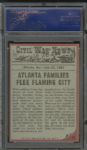 1962 Topps Civil War News The Family Flees #75 PSA NM-MT 8 (OC)