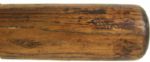 1905-10 J.F. Hillerich & Son ? Reily Side Written Dead Ball Era Professional Model Game Used Bat (MEARS LOA)