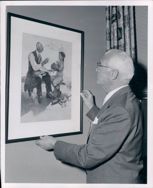 1953-57 William Harridge "The Sporting News Collection Archives" Original Type 1 8" x 10" Photo - Lot of 4 (Sporting News Collection Hologram/MEARS Type 1 Photo LOA)