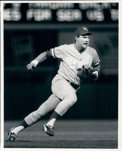1984 George Brett Kansas City Royals "The Sporting News Collection Archives" Original Type 1 8"x10" Photo (Sporting News Collection Hologram/MEARS Type 1 Photo LOA)