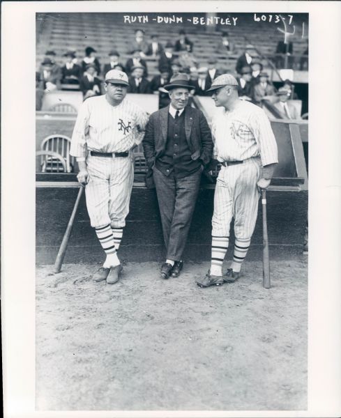 1923 Babe Ruth New York Giants Uniform depiction "The Sporting News Collection Archives" Original 8" x 10" Photo (Sporting News Collection Hologram/MEARS Photo LOA)