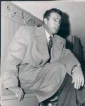 1940s Circa Joe Dimaggio New York Yankees "The Sporting News Collection Archives" Original Type 1 8"x10" Photo (Sporting News Collection Hologram/MEARS Type 1 Photo LOA)