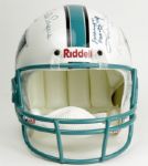 1994 NFL 75th Anniversary Signed Full Size Helmet - Nitschke, Unitas, Sayers, Greene, etc. - 10 Signatures - JSA