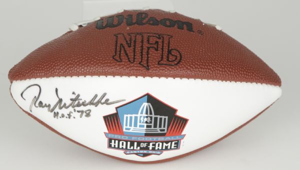 Ray Nitschke Green Bay Packers Signed Mini-Football - JSA