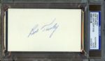 Bob Turley Yankees Signed Index Card (PSA/DNA)