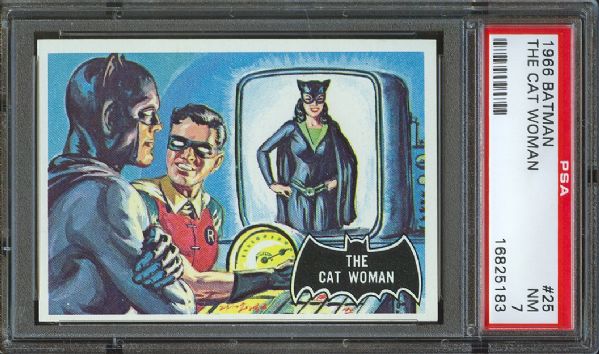 1966 Batman (Black Bat) The Cat Woman #25 PSA NM 7