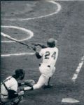 1972 Willie Mays New York Mets The Sporting News Collection Archives Original Type 1 8x10 Photos - Lot of 3 - (Sporting News Collection Hologram/MEARS Type 1 Photo LOA)