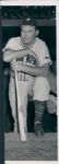 1949 Johnny Mize New York Giants "The Sporting News Collection Archives" Original Type 1 Production Art- Lot of 2 (Sporting News Collection Hologram/MEARS Type 1 Photo LOA)