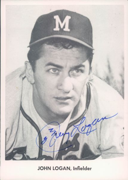 1950-60s Milwaukee Braves Atlanta Braves 5" x 7" Player Photos - 41 Signed - Lot of 122 - JSA