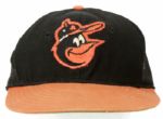 1968 Baltimore Orioles Wilson Game Worn Cap ( Style Hat First Worn for 1966 Championship) MEARS LOA