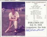 1950s Red Schoendienst St. Louis Cardinals Milwaukee Braves New York Giants Signed Photo - Lot of 11 - JSA