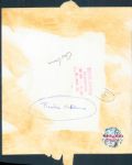 1948-49 Richie Ashburn Philadelphia Phillies 2 year style jersey George Dorril  The Sporting News Collection Archives Original Type 1 Production Art (TSN Hologram/MEARS Photo LOA)