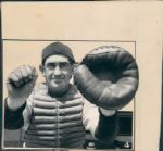 1936 Mickey Cochrane Detroit Tigers "The Sporting News Collection Archives" Original Type 1 Production Art (Sporting News Collection Hologram/MEARS Type 1 Photo LOA)