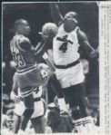 1987-91 Michael Jordan Chicago Bulls Chicago Sun-Times Original Type 1 Laser Photo - Lot of 12 (Sun Times Hologram/MEARS Type 1 Photo LOA)