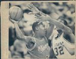 1984-85 Michael Jordan Chicago Bulls "Chicago Sun-Times" Original Type 1 Laser Photo - Lot of 13 (Sun Times Hologram/MEARS Type 1 Photo LOA)