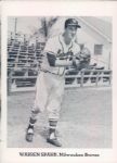1950-60s Milwaukee Braves Atlanta Braves 5 x 7 Player Photos - 41 Signed - Lot of 122 - JSA