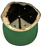 1954-55 Baltimore Orioles Tim McAuliffe Game Worn Inagural Season Style Cap - First Variation  (MEARS LOA) 
