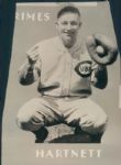 1937-41 Gabby Hartnett Chicago Cubs "The Sporting News Collection Archives" Original Type 1 Production Art (Sporting News Collection Hologram/MEARS Type 1 Photo LOA)