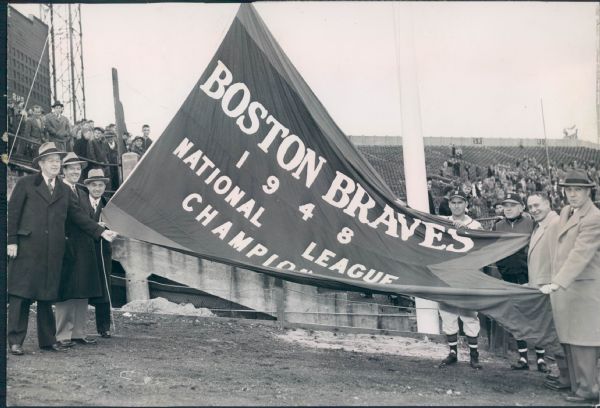 1947-59 Boston Braves Field "The Sporting News Collection Archives" Original Type 1 Photo - Lot of 14 (Sporting News Collection Hologram/MEARS Type 1 Photo LOA)