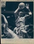 1984-85 Michael Jordan Chicago Bulls Chicago Sun-Times Original Type 1 Laser Photo - Lot of 13 (Sun Times Hologram/MEARS Type 1 Photo LOA)