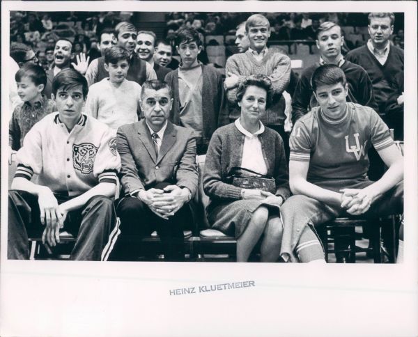 1967 Pete & Press Maravich LSU "The Sporting News Collection Archives" Original Type 1 8" x 10" Photo (Sporting News Collection Hologram/MEARS Type 1 Photo LOA)