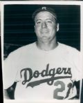 1942-59 Billy Herman Brooklyn Dodgers The Sporting News Collection Archives Original Type 1 Photo - Lot of 2 (Sporting News Collection Hologram/MEARS Type 1 Photo LOA)