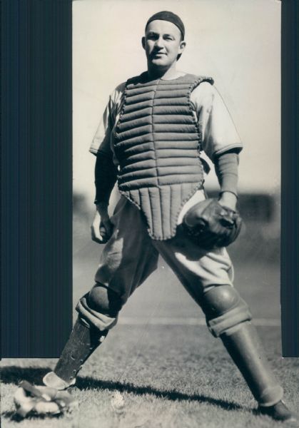 1930s Gabby Hartnett Chicago Cubs "The Sporting News Collection Archives" Original Type 1 Production Art (Sporting News Collection Hologram/MEARS Type 1 Photo LOA)
