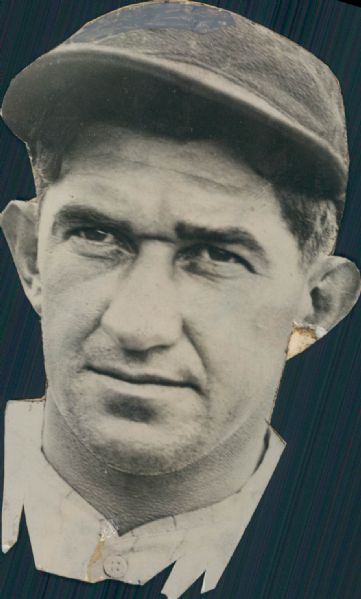 1925-37 Mickey Cochrane Tigers As "The Sporting News Collection Archives" Original Type 1 Production Art (Sporting News Collection Hologram/MEARS Type 1 Photo LOA)