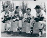 1954-59 Milwaukee Braves The Sporting News Collection Archives Original Type 1 8 x 10 Photo - Lot of 5 (Sporting News Collection Hologram/MEARS Type 1 Photo LOA)