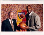 1988-93 Michael Jordan Chicago Bulls "Chicago Sun-Times" Original Type 1 Photo One With Adversary Jerry Krause - Lot of 14  (Sun Times Hologram/MEARS Type 1 Photo LOA)