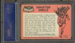 1966 Batman (Black Bat) Sinister Smile #27 PSA EX-MT 6