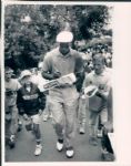 1985-91 Michael Jordan Chicago Bulls Signing Autographs Chicago Sun-Times Original Type 1 8 x 10 Photo Lot of 5 (Sun Times Hologram/MEARS Type 1 Photo LOA)