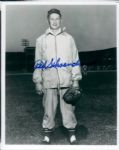1950s Red Schoendienst St. Louis Cardinals Milwaukee Braves New York Giants Signed Photo - Lot of 11 - JSA