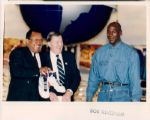 1988-93 Michael Jordan Chicago Bulls Chicago Sun-Times Original Type 1 Photo One With Adversary Jerry Krause - Lot of 14  (Sun Times Hologram/MEARS Type 1 Photo LOA)