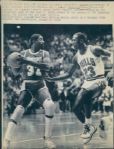 1985-92 MIchael Jordan Chicago Bulls Chicago Sun-Times Original Type 1 Laser Photo - Lot of 12  (Sun Times Hologram/MEARS Type 1 Photo LOA)