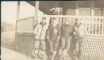 1913-14 Eddie Collins &  Joe Bush A's Outdoor The Sporting News Collection Archives Original Type 1 Photo - Lot of 4 (Sporting News Collection Hologram/MEARS Type 1 Photo LOA)