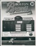 1949 Program Covers and Print Ads The Sporting News Collection Archives Original Modern Print (Sporting News Collection Hologram/MEARS Type 1 Photo LOA) - Lot of 15